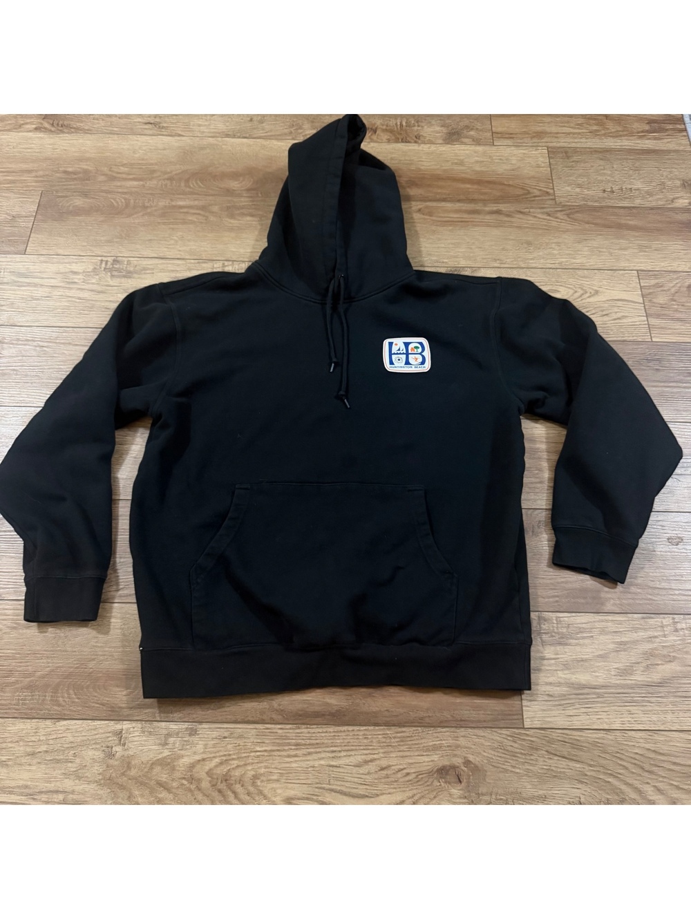 Jack's Surfboards Men's L Black HB Quad Logo Hoodie